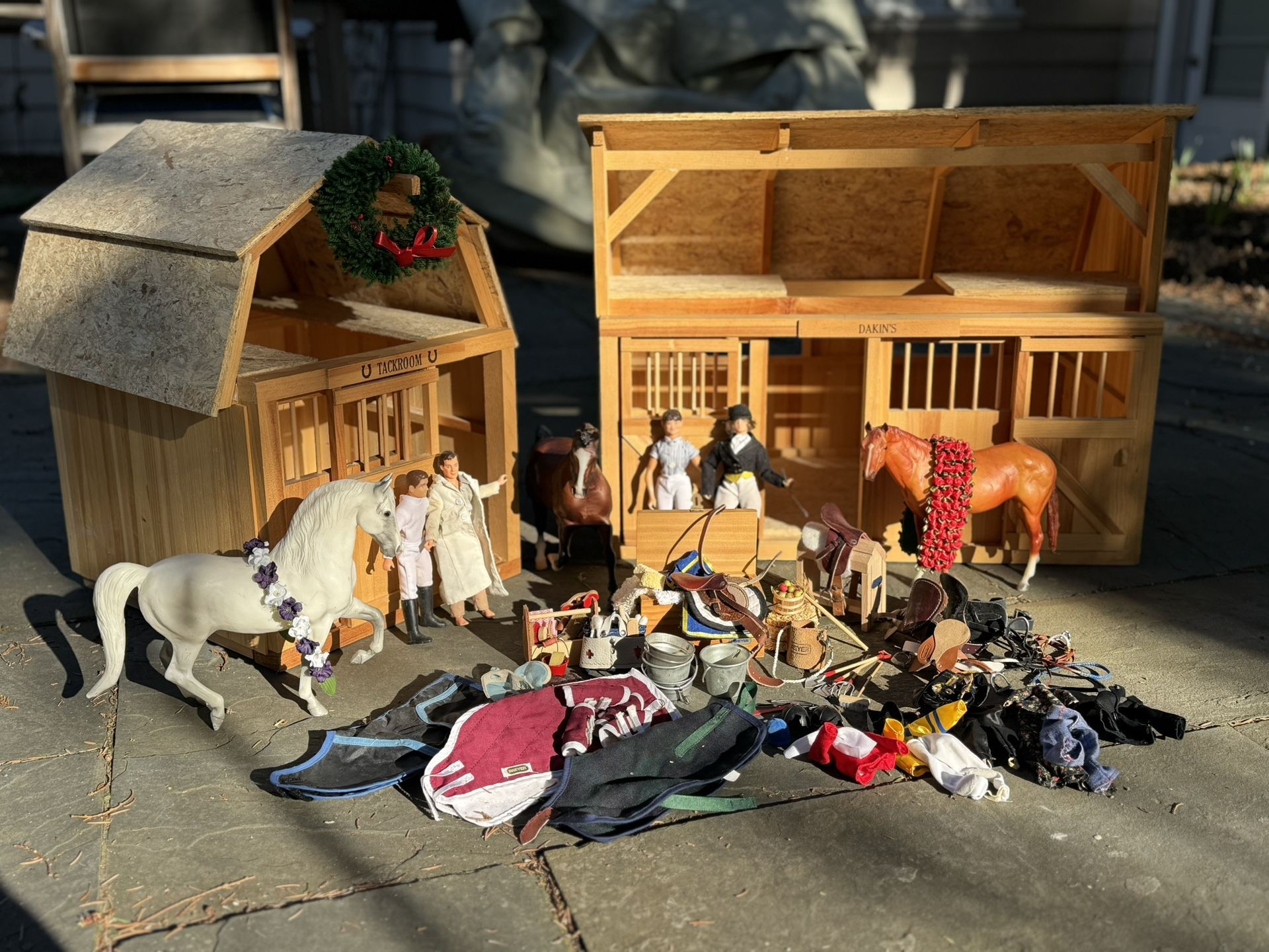 Breyer Horse Accessories Collection with Stable & Tack Room!
