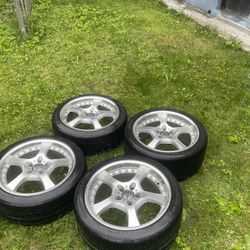 18” Staggered Mercedes Rims 