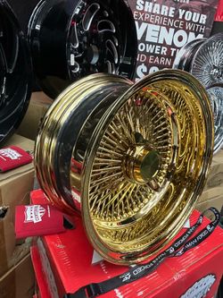 14”x7” inch 100 spoke wires $$2400