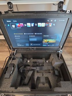 Case Club portable gaming set up
