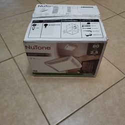Nutone 80cfm Bath Fan And Light New