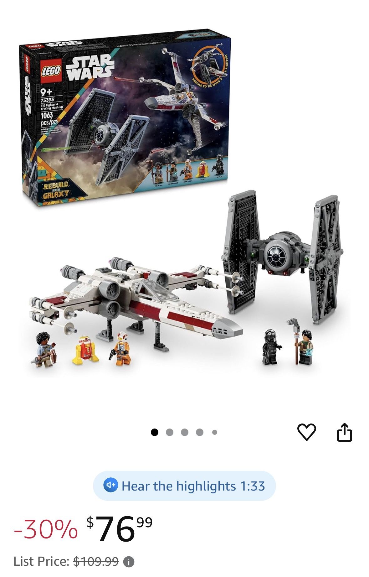Star Wars Lego 75393