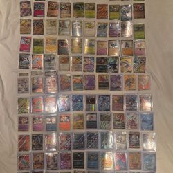 110 Pokemon Cards + a lot of "bulk"