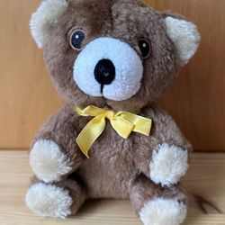 Vtg Similac Promo Infant Formula Rosco Brown Plush Teddy Bear Stuffed Animal