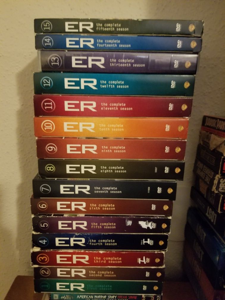 ER dvd collection