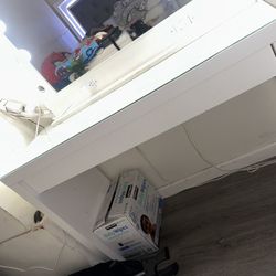 Glass Makeup Dresser 