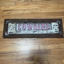 Cowgirl Sign