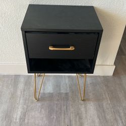 Side Nightstand Cabinet