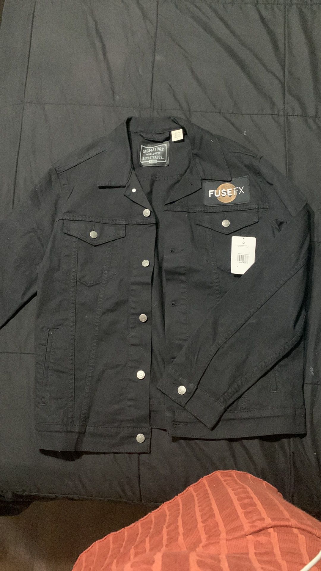 Levi Black jean jacket