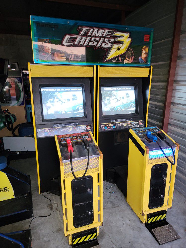 Time Crisis 3 Arcade Game Machine