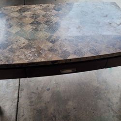 Brown Granite Table