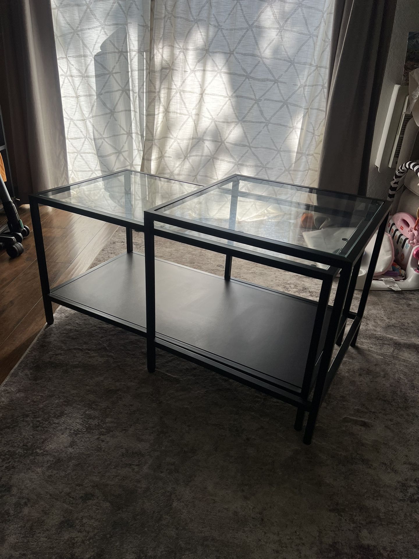 IKEA Vittsjo Nesting Coffee Tables