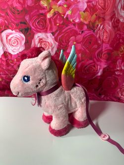 Barbie A Touch of Magic Walk & Flutter Pegasus Plush 11”
