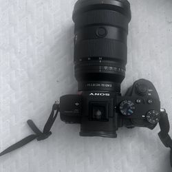 Sony A7iii W/24-70mm G Master Lens