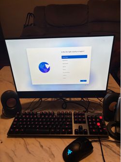 All in one hp computer