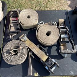 Set of 3 Ratchet Straps