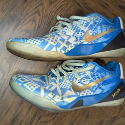 Nike Kobe 9 “Hyper Cobalt” 2014 Blue Basketball Shoes Mens Size 13 (646701-414)