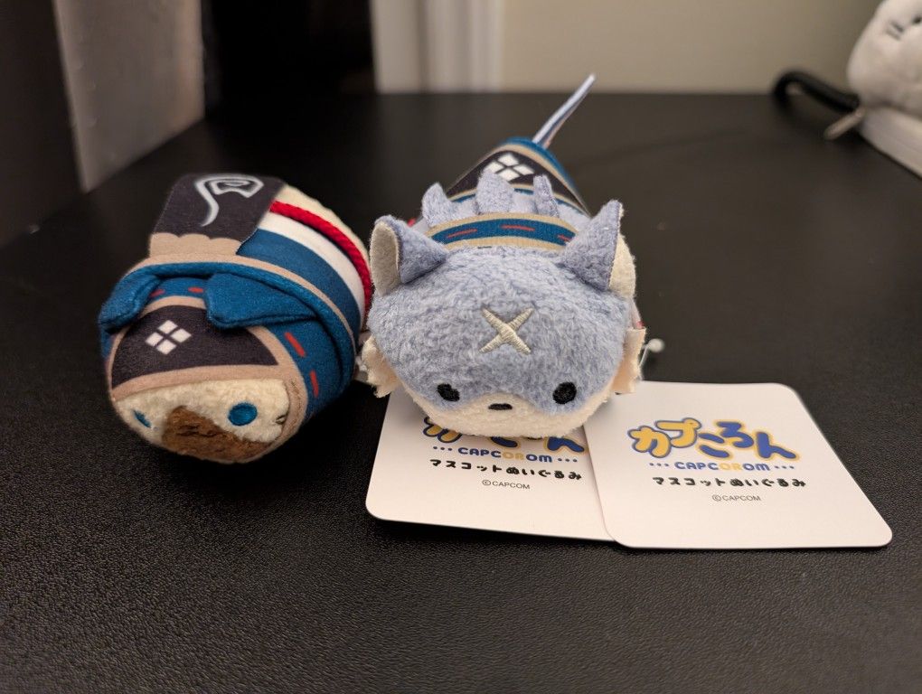 Monster Hunter Rise Palamute And Palico Plush
