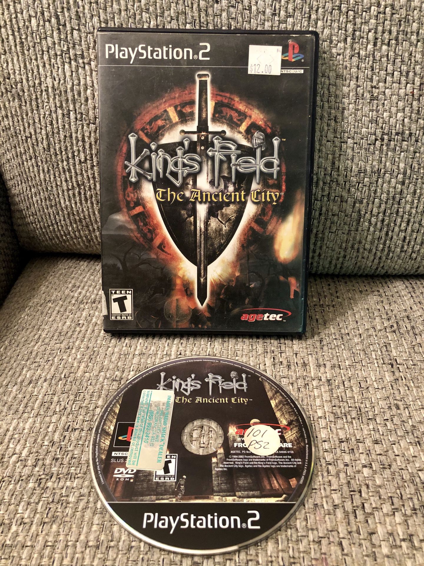 King's Field: The Ancient City for PS2 No Manual RARE