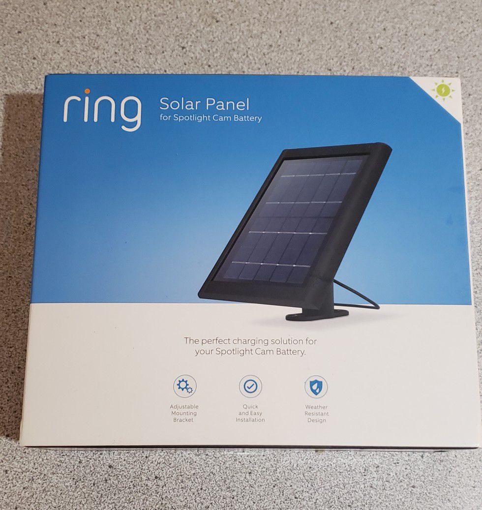 Solar panel Ring