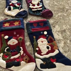 Set Of 4 Christmas Stocking