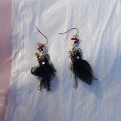 Skeleton Earrings 