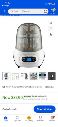 Baby Brezza One Step Baby Bottle Sterilizer and Dryer