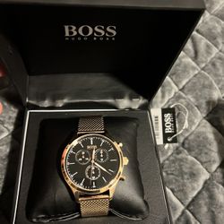 Rose Gold Mens Watch $70