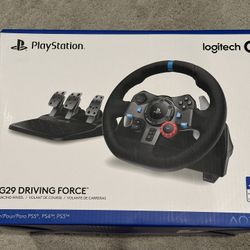 Brand new Logitech G29 Driving Force Racing Wheel and Floor Pedals