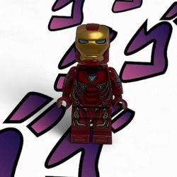 Lego Marvel Iron Man Mark 50 Minifigure 