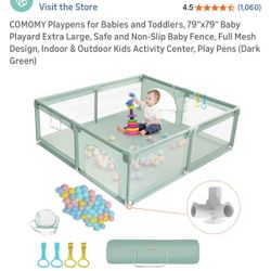 Playpen Baby 79x79