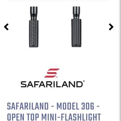 Safariland Singer Flashlight Holder Basketweave 