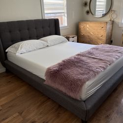 Queen bed frame