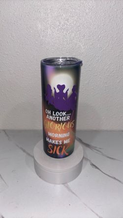 Hocus Pocus Skinny Tumbler with Lid