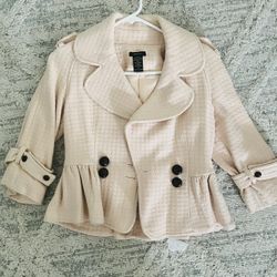 Pink Blazer Size 0