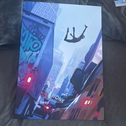 Miles Morales Metal Poster 