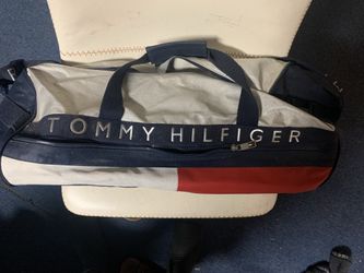 Tommy Hilfiger duffel / travel bag - red/white/navy