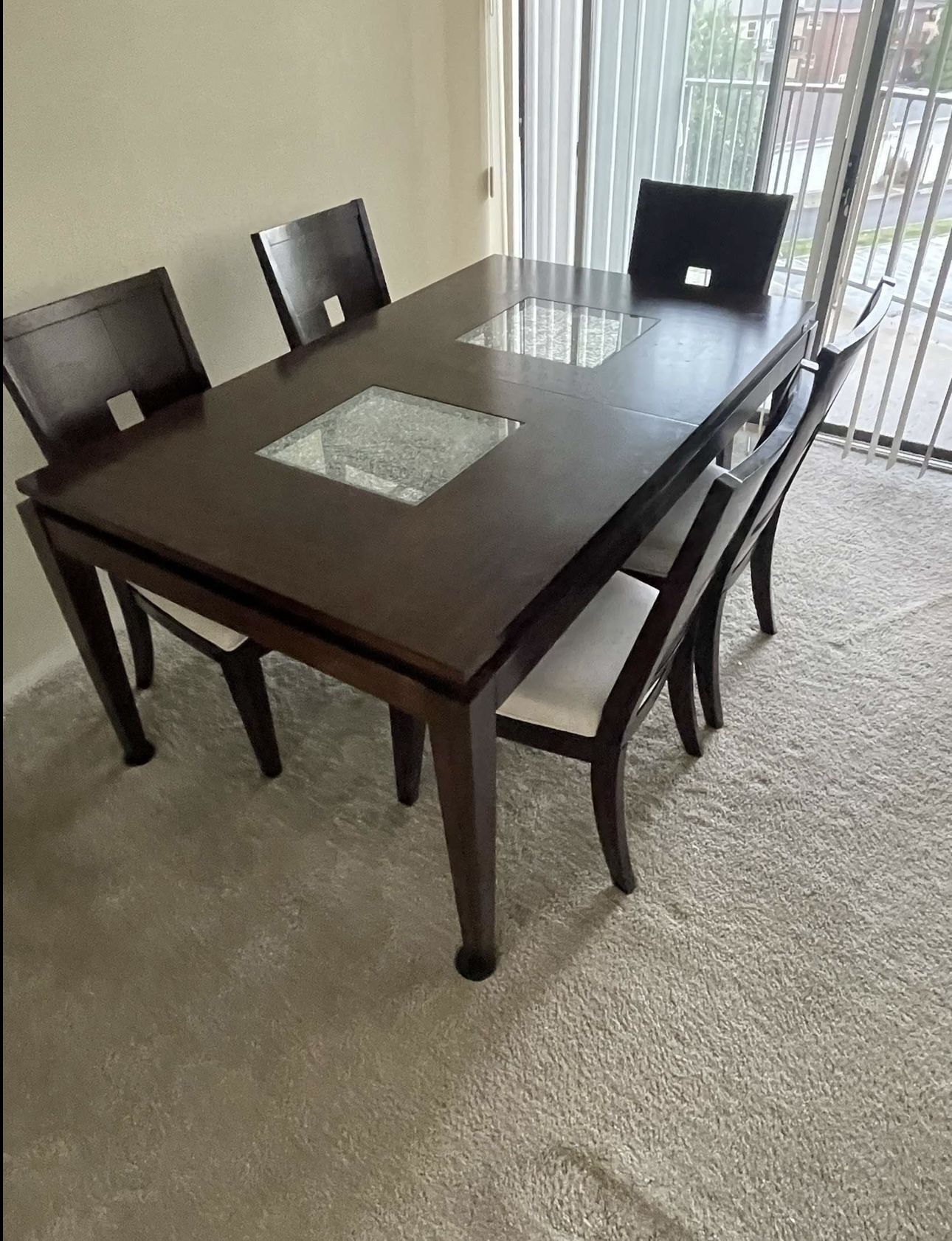 Dining Room Table with 6 Chairs