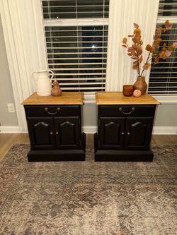 Ethan Allen matching night stand set