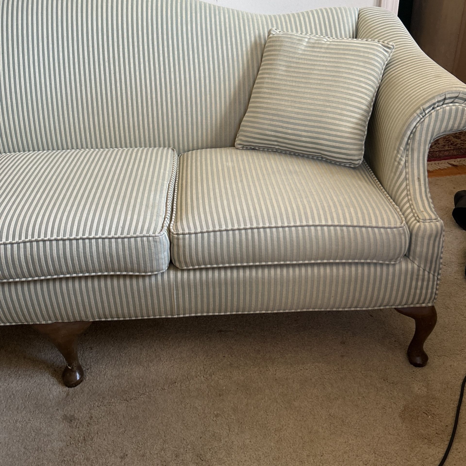 Camel Back Sofa