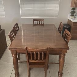 Dining Table + 6 Chairs
