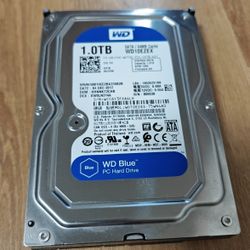 Western Digital 1TB Hard Drive HDD WD For Gaming Pc Computer Desktop Like Seagate
