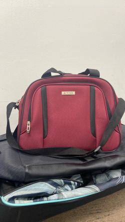 TAG Red Travel Bag with Shoulder Strap