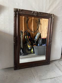 Large Framed Mirror