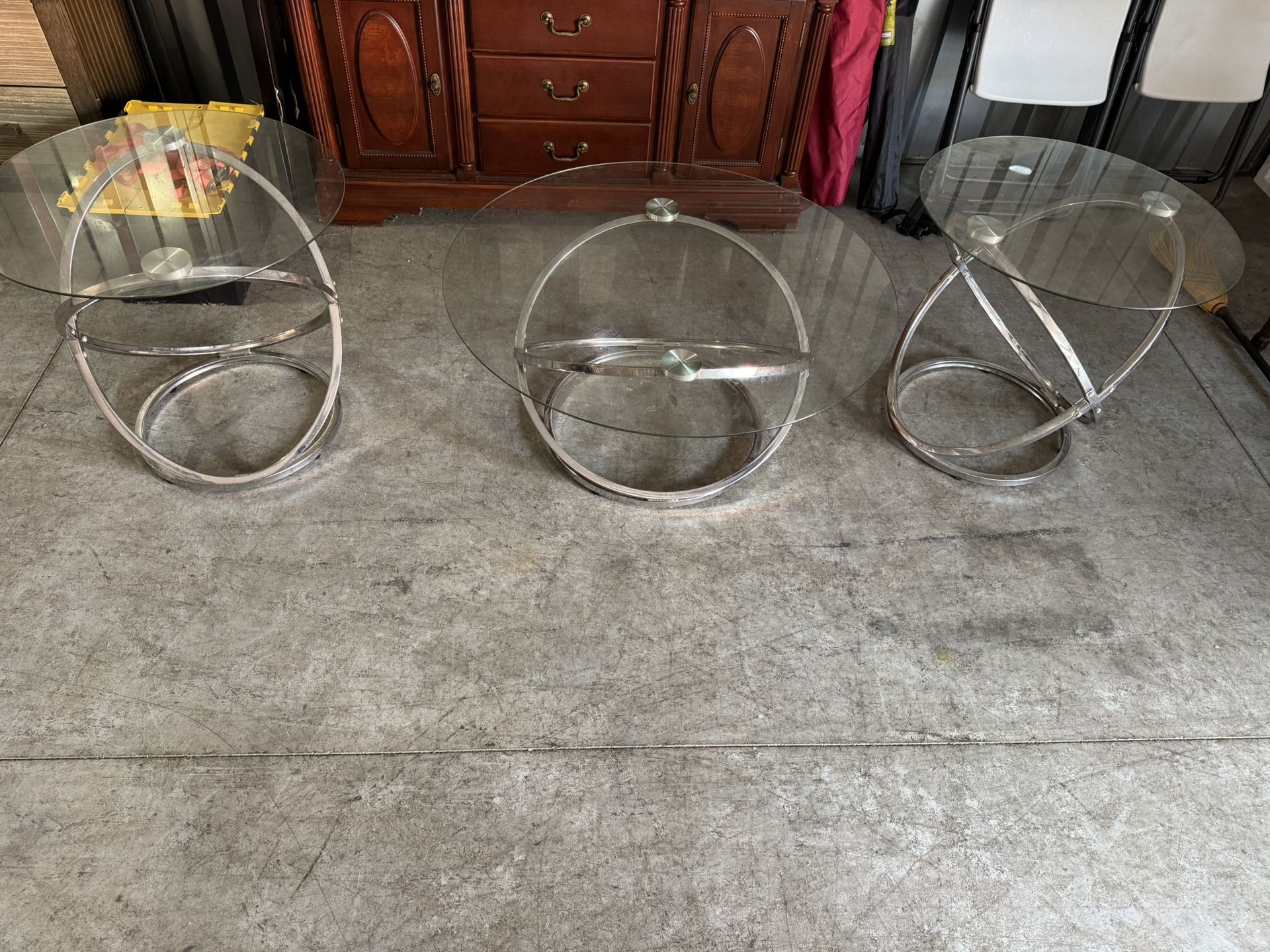 Coffee Table With End Tables 