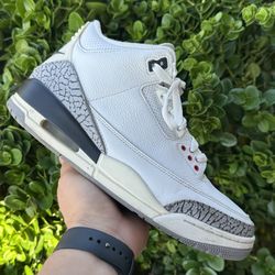 Jordan Retro 3 White Cement