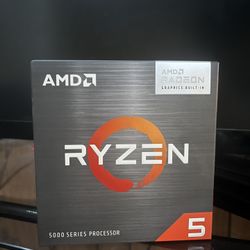 AMD Ryzen 5 5600G 6-Core 12-Thread Unlocked Desktop Processor with Radeon Graphics