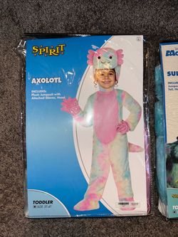 Spirit kids axolotl costume