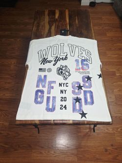 Darc Sport Men's "New York" Graphic White Tee