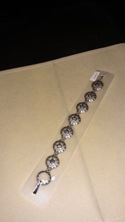 New Texas bracelet blue stones